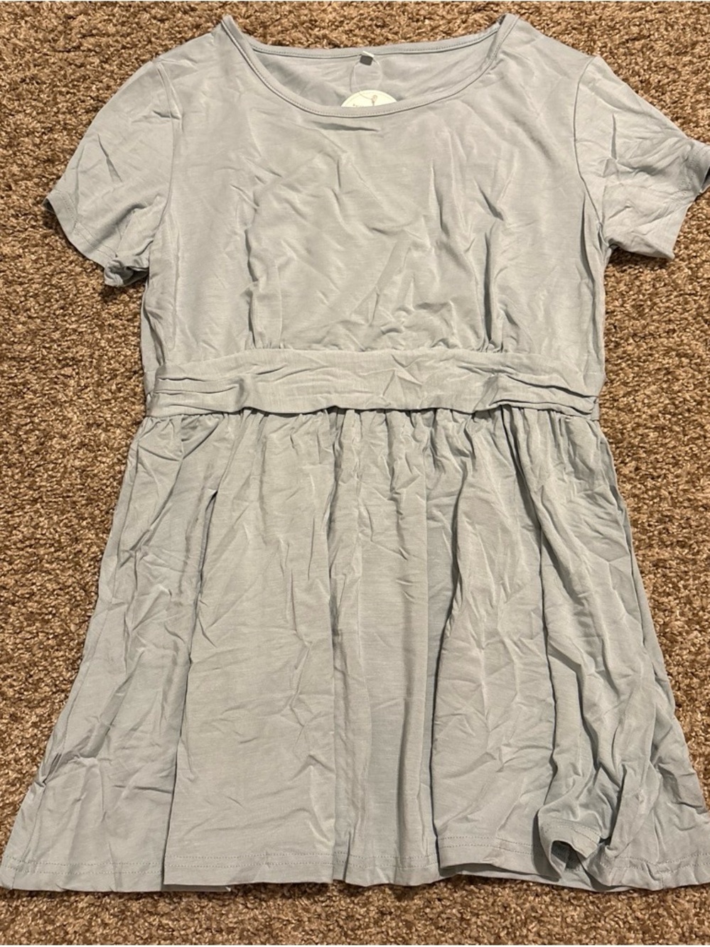 Light Blue Maternity Top NWT